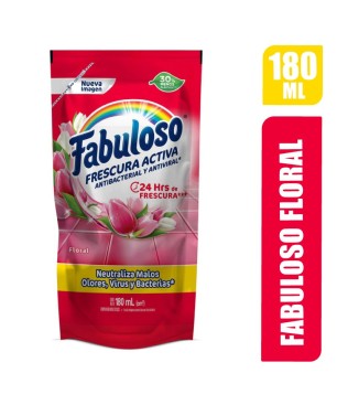 LIMPIADOR FABULOSO FLORAL X 180ML