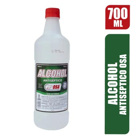 ALCOHOL ANTISEPTICO OSA X 700ML