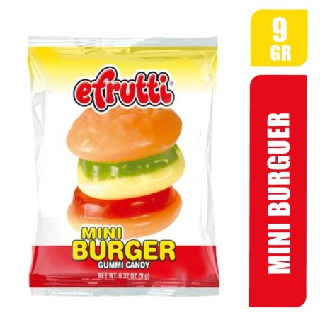 GOMITA MINI HAMBURGUESA CLASICA X 9GR