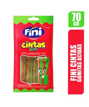 GOMAS FINI CINTAS MANZANA MELON X 70GR