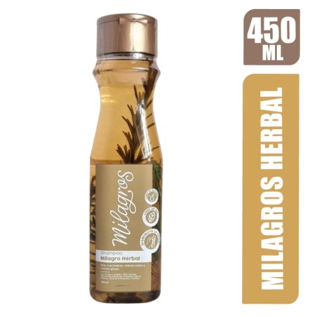 SHAMPOO MILAGROS HERBAL X 450ML