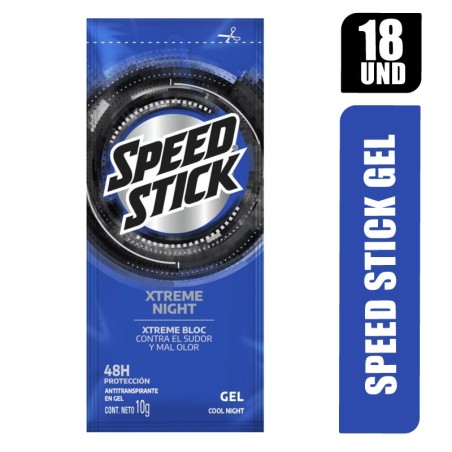 DESODORANTE SPEED STICK GEL X 18UND