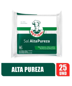 SAL REFISAL ALTA PUREZA X 500GR