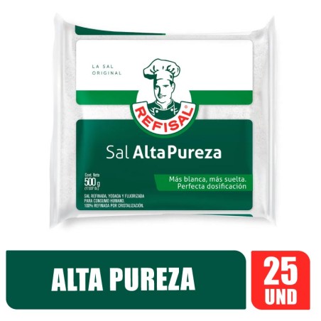 SAL REFISAL ALTA PUREZA X 500GR