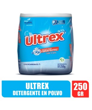 DETERGENTE EN POLVO ULTREX X 250GR