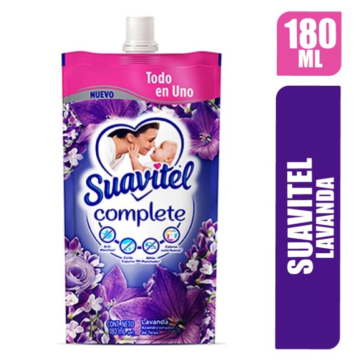 SUAVIZANTE SUAVITEL LAVANDA X 180ML
