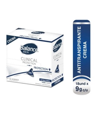 DESODORANTE BALANCE CREMA CLINICAL X 18UND