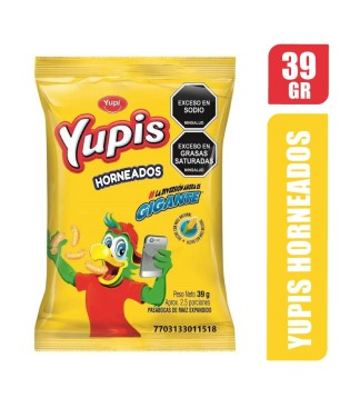 PASABOCAS YUPI HORNEADOS X 39GR