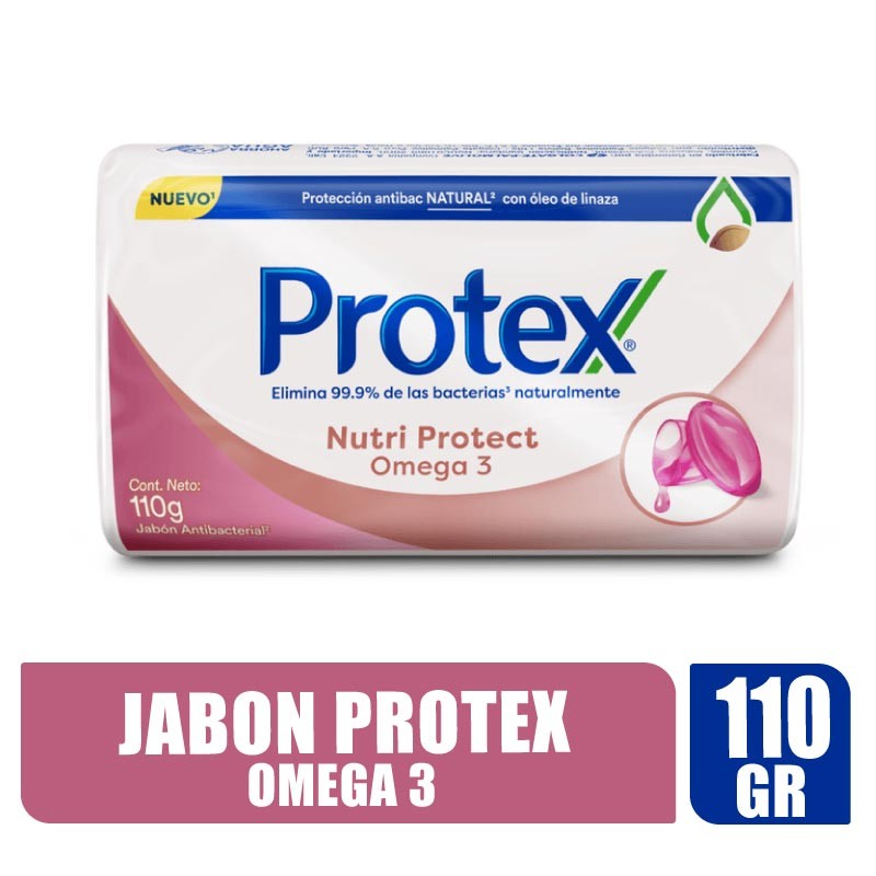 JABÓN BARRA PROTEX NUTRI PROTECT OMEGA 3 X 110GR