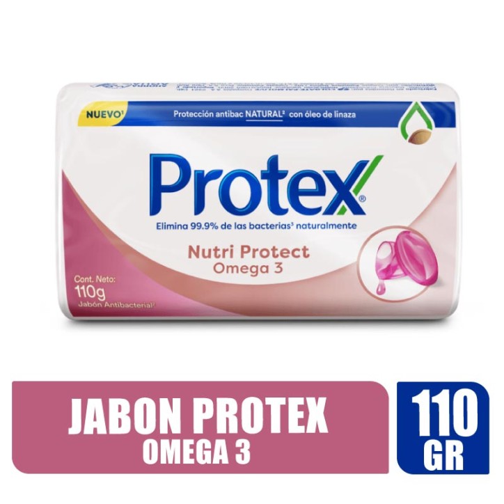 JABÓN BARRA PROTEX NUTRI PROTECT OMEGA 3 X 110GR