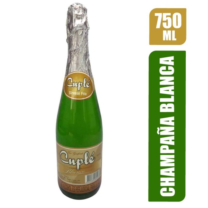 CHAMPAÑA CUPLE BLANCA X 750ML