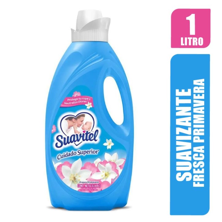 SUAVIZANTE SUAVITEL FRESCA PRIMAVERA X 1LT
