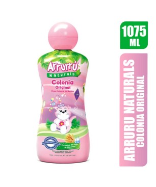 COLONIA ARRURU NATURALS BEBÉ ROSADA X 1075ML
