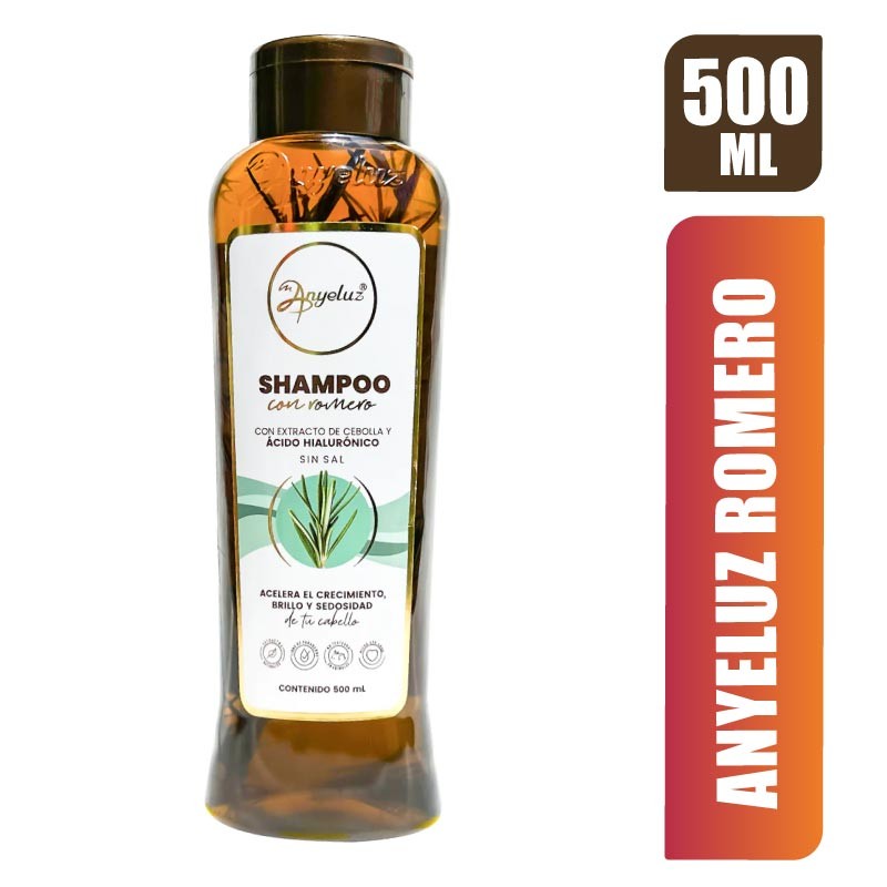 SHAMPOO ANYELUZ CON ROMERO X 500ML