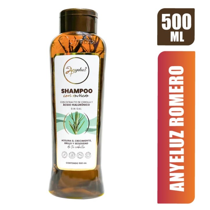 SHAMPOO ANYELUZ CON ROMERO X 500ML