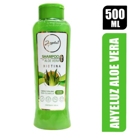 SHAMPOO ANYELUZ CON ALOE VERA X 500ML