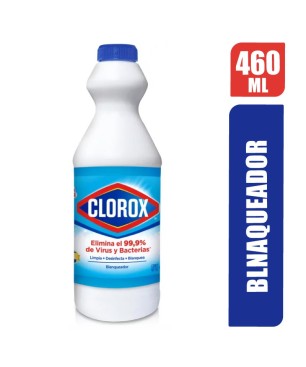 BLANQUEADOR DESINFECTANTE CLOROX X 460ML