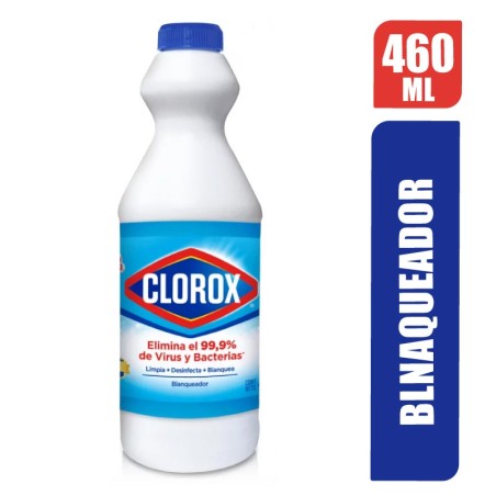 BLANQUEADOR DESINFECTANTE CLOROX X 460ML
