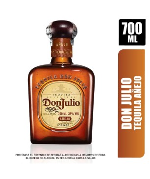 TEQUILA DON JULIO AÑEJO X 700ML