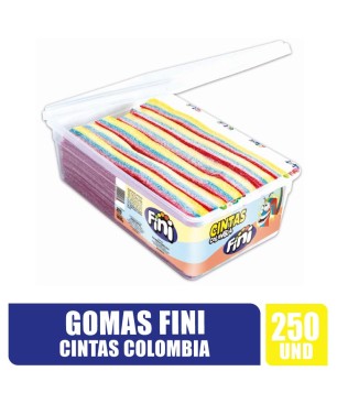 GOMAS FINI CINTAS COLOMBIA X 250UND