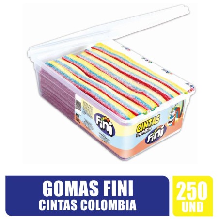 GOMAS FINI CINTAS COLOMBIA X 250UND