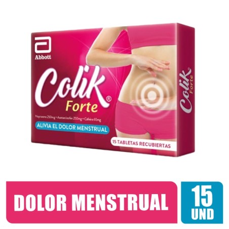 COLIK FORTE CAJA X 15UND