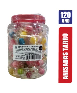 ANISADAS TARRO ALFONDOQUE X 120UND