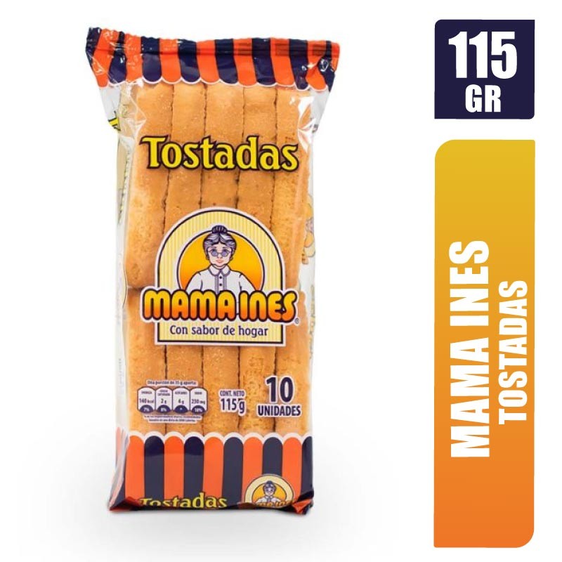 TOSTADAS MAMA INES X 115GR
