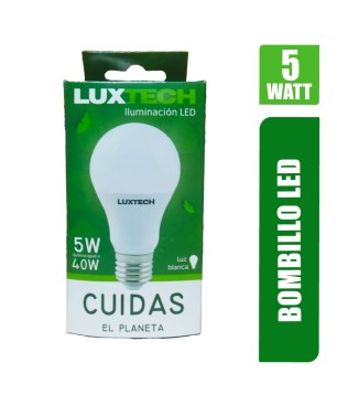BOMBILLO LED LUXTECH 5W