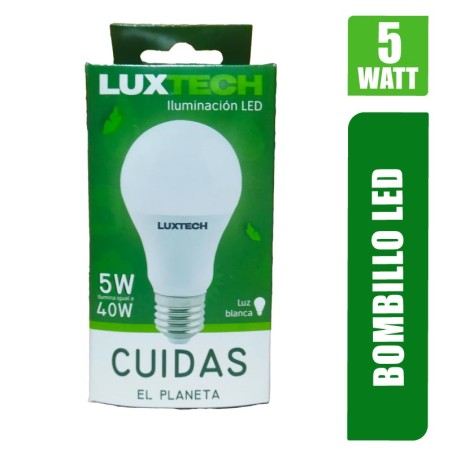 BOMBILLO LED LUXTECH 5W
