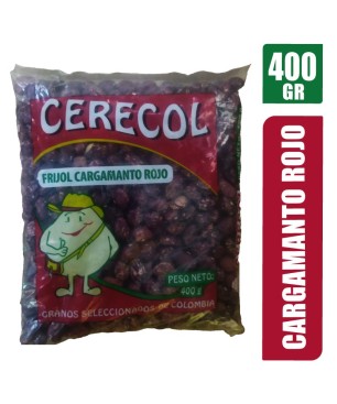 FRIJOL CARGAMANTO ROJO X 400GR