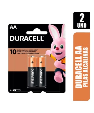 PILAS DURACELL ALKALINA AA