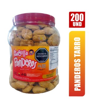PANDEROS ISABELLA TARRO X 200UND
