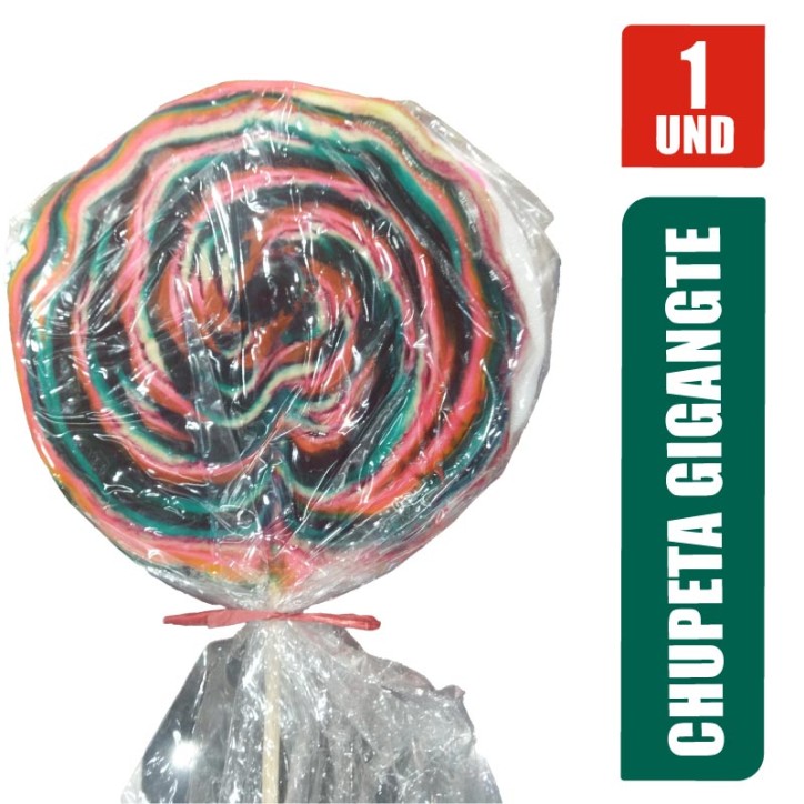 CHUPETA GIGANTE MAS DULCES