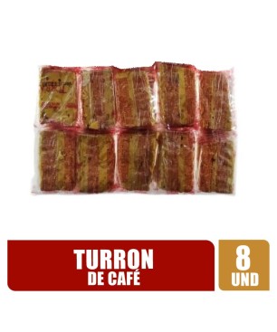 TURRÓN DE CAFÉ X 8UND