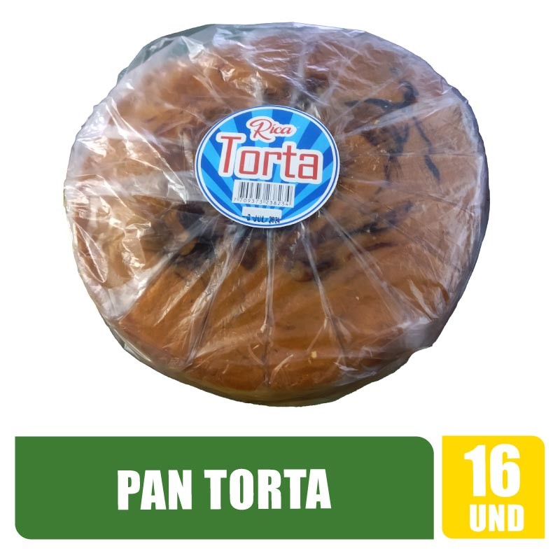 PAN TORTA INDIVIDUAL X 16UND