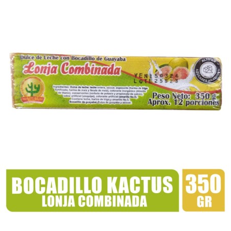 BOCADILLO LONJA COMBINADA KACTUS X 350GR
