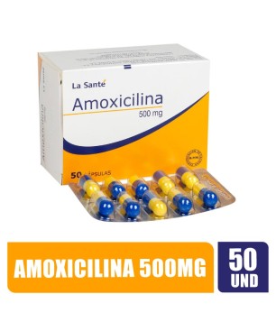 AMOXICILINA LA SANTÉ 500MG X 50UND