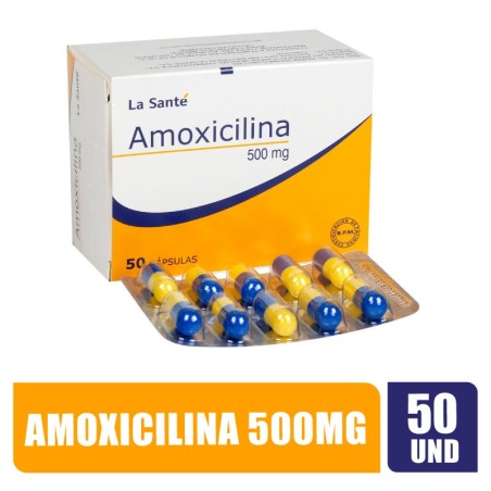 AMOXICILINA LA SANTÉ 500MG X 50UND