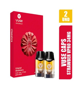 VUSE CAPS STRAWBERRY VPRO 34MG X 2UND