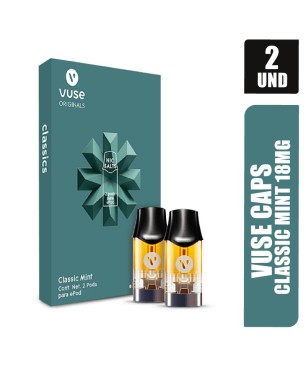 VUSE CAPS CLASSIC MINT 18MG X 2UND