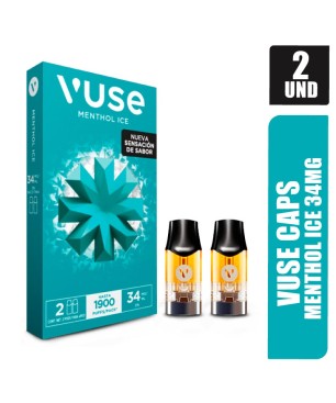 VUSE CAPS MENTHOL ICE 34MG X 2UND