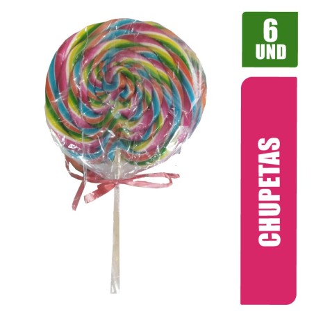 CHUPETAS X 6 UND