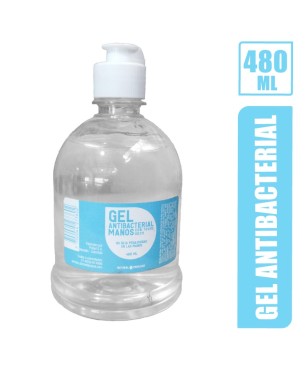 GEL ANTIBACTERIAL PARA MANOS X 480ML
