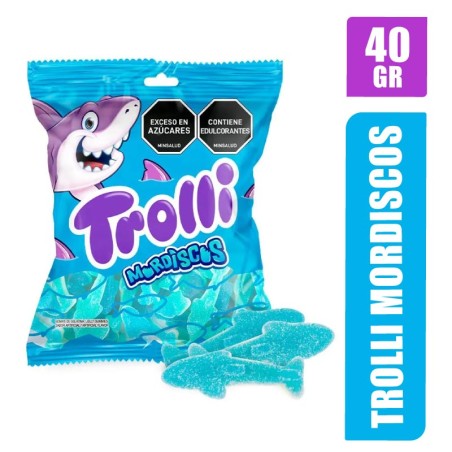 GOMAS MORDISCOS TROLLI MINI TROLLI X 40GR