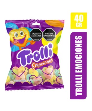 GOMAS EMOCIONES  TROLLI MINI TROLLI X 40GR