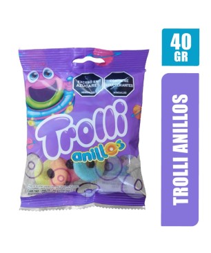 GOMAS ANILLOS MINI TROLLI X 40GR