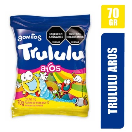 GOMAS TRULULU AROS X 70GR