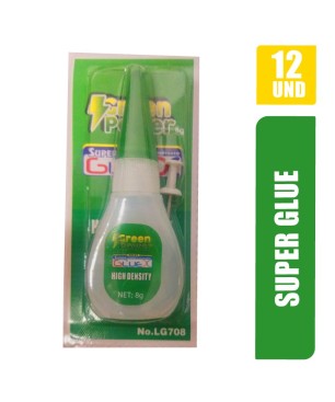 SUPER GLUE VERDE X 12UND