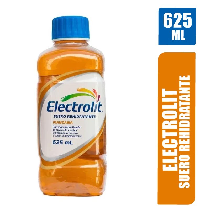 SUERO ELECTROLIT MANZANA X 625ML